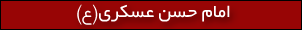 امام حسن عسکری(ع)
