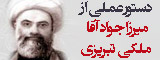 دستور عملی از میرزاجواد ملکی تبریزی