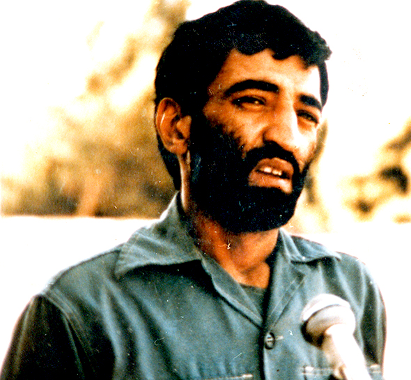 عکس چهره حاج احمد متوسلیان