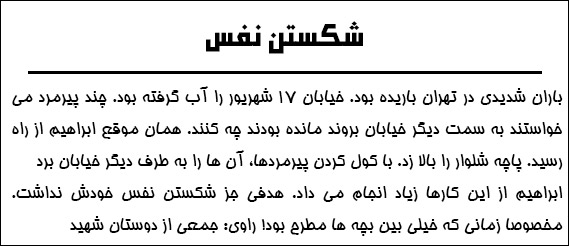 خاطرات شهید ابراهیم هادی