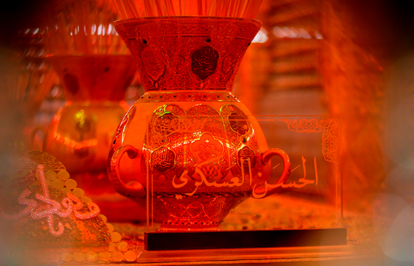 تصویر قبر مطهر امام حسن عسکری(ع) در سامرا