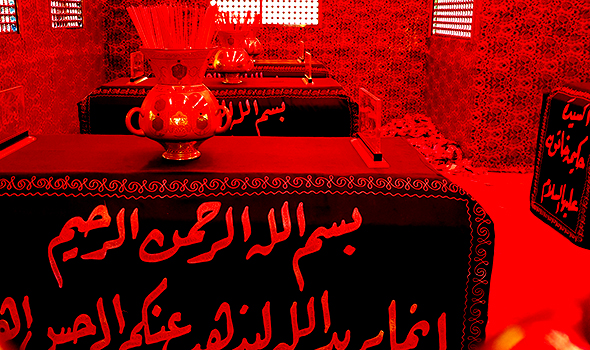 عکس داخل ضریح حرم سامرا
