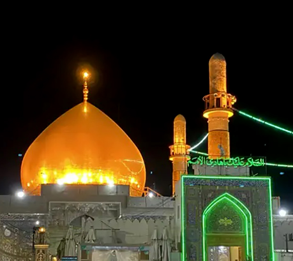 عکس حرم امام هادی(ع) و امام حسن عسکری(ع) در سامرا
