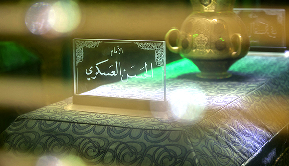 عکس قبر مطهر امام حسن عسکری(ع)