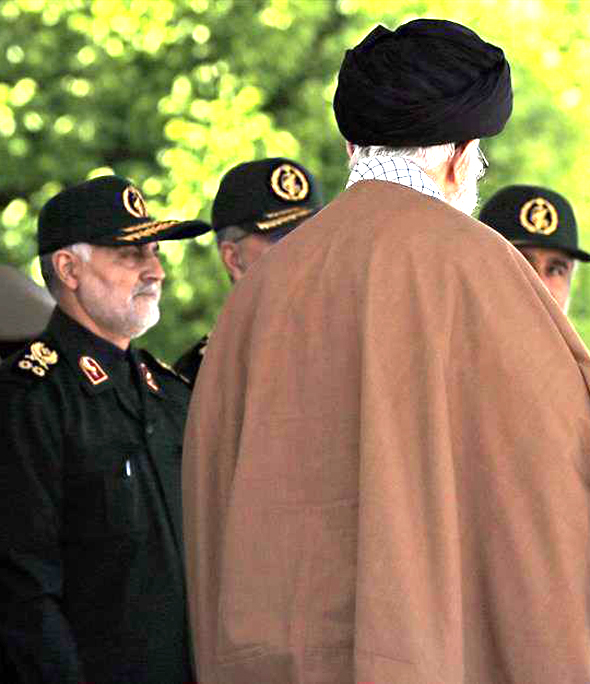 عکس های امام خامنه ای و شهید قاسم سلیمانی