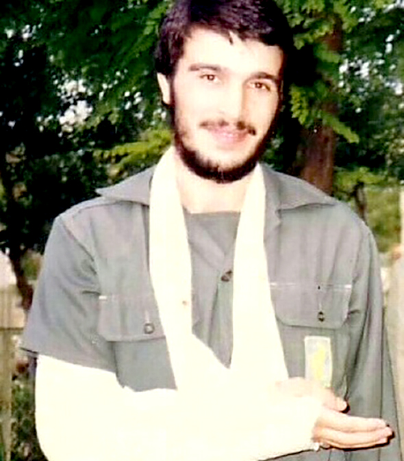 عکس مجروحیت شهید کاوه