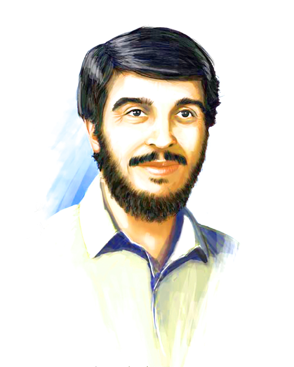 عکس نقاشی شهید محمود کاوه