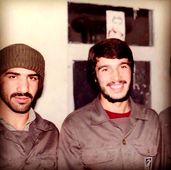 عکس خنده شهید محمود کاوه