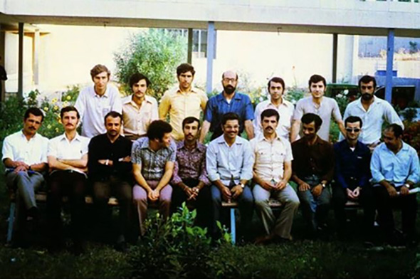 عکس دسته جمعی شهید دکتر چمران
