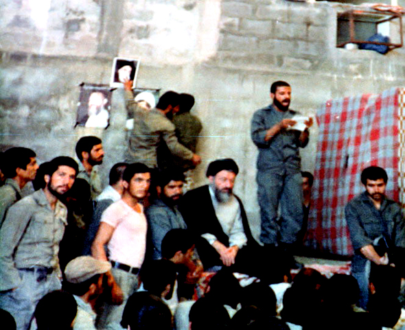 عکس شهید مصطفی ردانی پور و شهید آیت الله بهشتی
