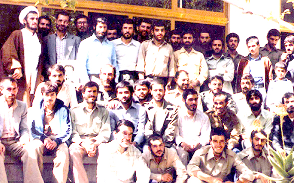 جمعی از رزمندگان